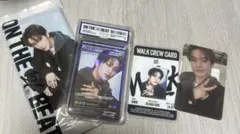 nct 127 マーク　トレカ　walk crew card ver セット