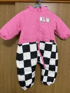 値下げ！【新品タグ付き】スキーウェア ジャンプスーツ 女の子 90