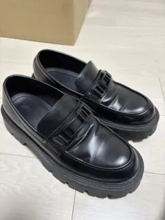 最終価格！ZARA トラックソール ローファー 43 メンズ 厚底 ローファー