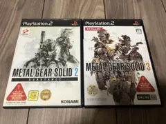 METAL GEAR SOLID 2&3 セット