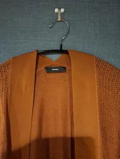DIESEL ロングカーディガン オレンジブラウン