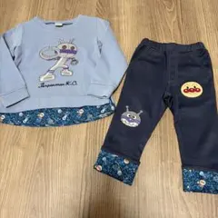 アンパンマンキッズコレクション　トレーナー110cm&パンツ100cm