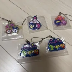 たまごっち　一番くじ　F賞　きらきらラバーチャーム　5個セット