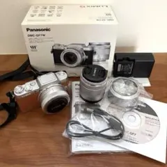 lumixgf7 ダブルレンズセット SanDisk製64GB SD付 - メルカリ