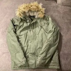 BACK NUMBER カーキ　ミニタリージャケット 150㎝
