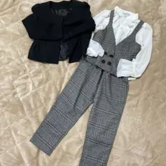 フォーマル　女の子パンツセットアップ