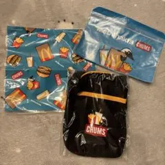 マクドナルド　福袋　2023 3点セット　CHUMS
