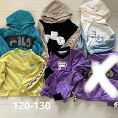 まとめ売り　FILA TEGTEG パーカー　トレーナー　女の子　5枚セット