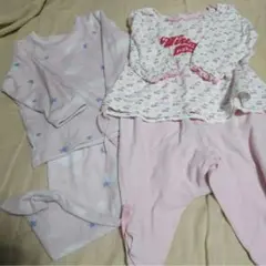 パジャマ　2枚セット　ナカノヒロミチ　90cm マシュマロパジャマ　95cm