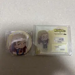 僕のヒーローアカデミア　ホークス　ジャックインザドーナツ　アクスタ&缶バッジ