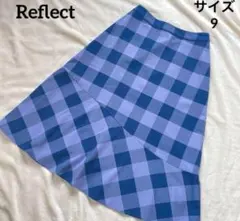Reflect チェック柄 フレアスカート サイズ9