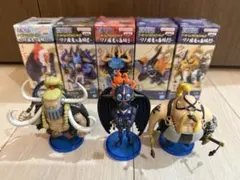 ワンピース ワーコレ　百獣海賊団　カイドウ　キング　ジャック　クイーンのサムネイル