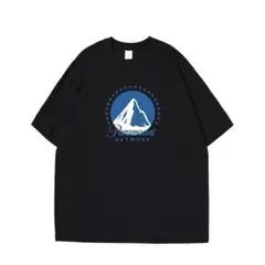 レディース　マウンテン黒　サイズL ★★ メンズ　 シャツ ★★大好評　T