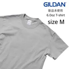 【ギルダン】新品未使用 ウルトラコットン 6oz 無地 半袖Tシャツ グレー M