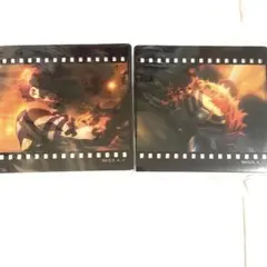 猗窩座　フィルム風クリアカード　ufotable dining 鬼滅の刃