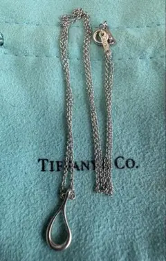 Tiffany＆Co. ティファニー オープンティアドロップ ネックレス 925
