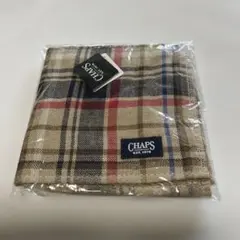 【鑑定済/入手困難】CHAPS チャップス ハンカチ チェック柄 ベージュ 美品のサムネイル