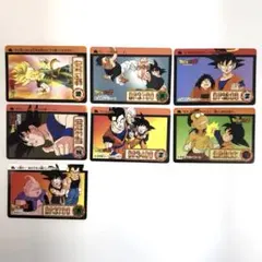 ドラゴンボールZ　カードダス　スーパーバトル カード 7枚セット