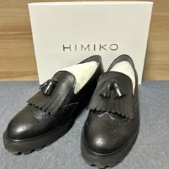 HIMIKO フリンジ付きオックスフォードシューズ 25.0