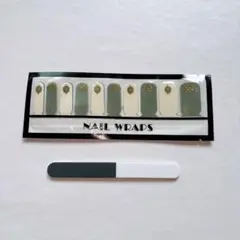 HERAXI ネイルシール 手の爪 20Pcs 爪やすり付き簡単 人気 可愛い