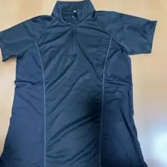 ユニクロ　半袖　ジップ　シャツ