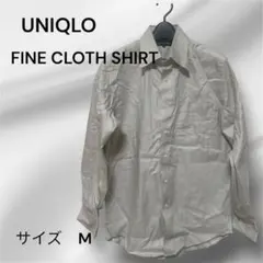 FINE CLOTH SHIRT ベージュボタンダウンシャツ M・Lサイズ