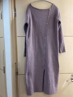 haco! リブニット ワンピース/ロングワンピース/ニットワンピース