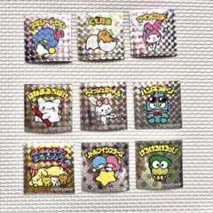 サンリオキャラクターズマンチョコ ビックリマンチョコ w枚セット シークレット