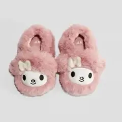 H&M マイメロディ ベビーシューズ 10cm マイメロ　ルームシューズ　靴下のサムネイル