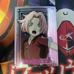 ナルト エッチングカード トレカ 春野サクラ No.84