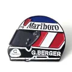 【ピンズ】F1 ベルガー フランスヴィンテージピンズ #8295 ピンバッジ