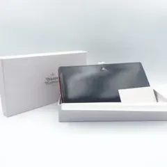 【Vivienne Westwood（ヴィヴィアン）】がま口 長財布 ブラック