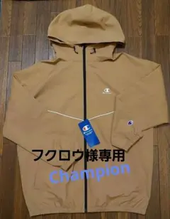 Champion C8-ASCO1 モカ M ナイロンジャケット　撥水防風ゴルフ