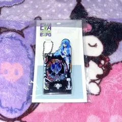 エヴァンゲリオン大博覧会　レイ　アクリルブロックキーホルダー　パチンコ台　激レア