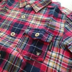 ミキハウス　ダブルB　長袖シャツ　120cm