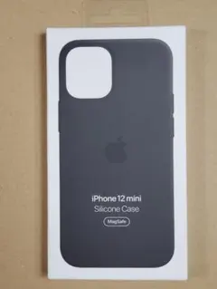 アップル 純正品 iPhone 12 mini シリコン ケース 黒 未開封