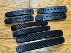 バートンBURTONダブルテイクバインディング用パーツ【スライダー&タン】黒