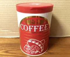 80年代 ビンテージ TOA COFFEE キャニスター 空き缶 レトロ 当時物 希少 80年代 ビンテージ TOA COFFEE キャニスター コーヒー 当時物
