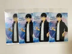 ハイキュー　ウエハース5 影山飛雄　傘　4枚セット