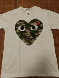 PLAY Comme des Garçonsカモフラージュ TシャツL