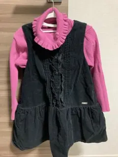 BEBE ジャンパースカートセット