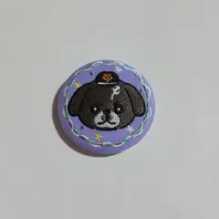 読売ジャイアンツ 刺繍缶バッジ 甲斐拓也選手 カイシーズー