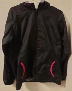 adidas フード付きウィンドブレーカー M 黒