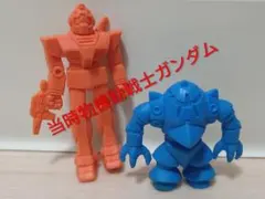 ●当時物ヴィンテージ機動戦士ガンダム(ジム＆ゾック)日本サンライズ刻印有消しゴム