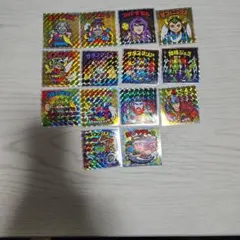 ヘッドだらけのビックリマンシール14枚