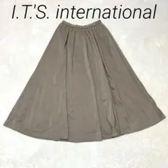 【美品】I.T.'S. international ロングスカート AラインM