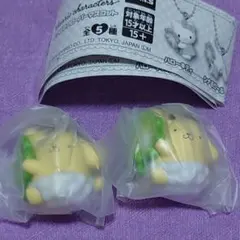 サンリオキャラクターズ よつばのクローバーマスコット ポムポムプリン 2個セット
