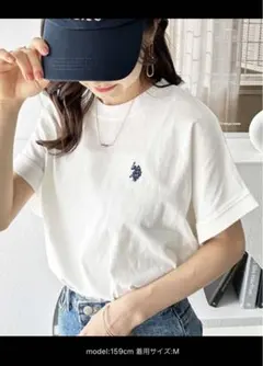 U.S. POLO ASSN. GeeRAコラボ フレンチスリーブＴシャツ