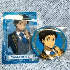 リボーン アニメイト 缶バッジ クリアカード 山本