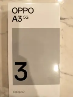 【新品未開封】OPPO A3 5G 4GB/128GB